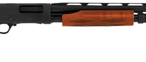 Hatsan USA HEWS122805W2 Escort WS  Full Size 12 Gauge Pump 3" 4+1 28" Black Chrome Vent Rib Barrel, Black Anodized Grooved Aluminum Receiver, Adjustable Turkish Walnut Stock