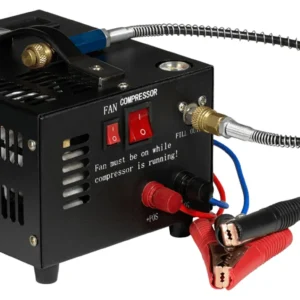 Hatsan USA HA91005 TactAir Spark PCP Compressor 4500 PSI (310 BAR) Max Black