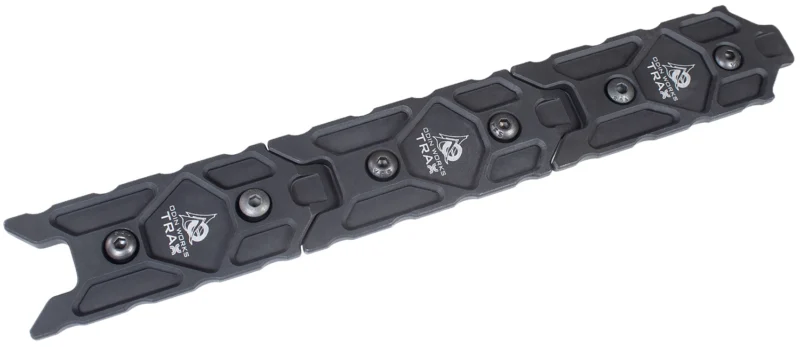 Odin Works PKACCMLARCATRAX M-LOK to Arca Trax Rail Black Anodized