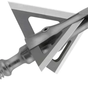 Muzzy 292 Trocar XB Broadhead 3-Blade Solid Stainless Steel Ferrule Blades 100 gr/ 3 Per Pack