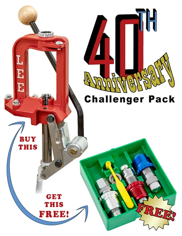 Lee Precision 92135 Challenger Press  w/Breech Lock 45 ACP Dies