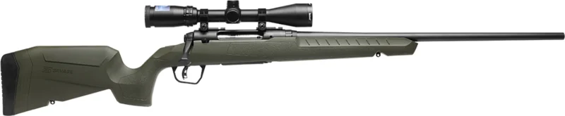 Savage Arms Axis 2 XP Combo Green 22-250 Rem 4+1 22" Right Hand