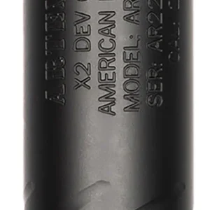 JACOB GREY FIREARMS JG22SV1 Artemis X 22LR 1.15" 6AL-4v Titanium Baffles/ 7075-T6 Aluminum Body 1/2"x28 tpi