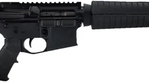 Del-Ton Inc SMORMH160 316MH  5.56x45mm 30+1 16" Manganese Phosphate Heavy Threaded Barrel, Black Hardcoat Anodize 7075-T6 Aluminum Receiver, Picatinny Rail, M4 6 Position Synthetic Stock, Black Grip