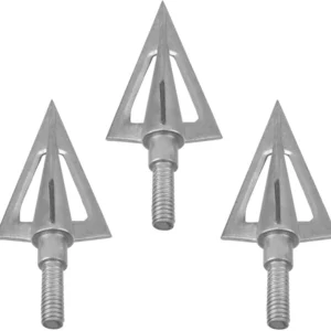 Allen 14615 Ion Fixed Blade Broadhead Gray 3 Pack