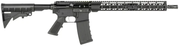 Anderson B2K869A034 Dark Horse  5.56x45mm NATO 30+1 16" Black Nitride Steel Barrel, Matte Black Picatinny Rail Aluminum Receiver, M-LOK Handguard, 6 Position Black Synthetic Stock, A2 Style Grip