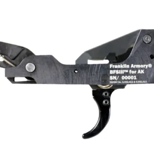 Franklin Armory 0350002BLK Binary 9mm Black Curved Trigger Fits AK Platform