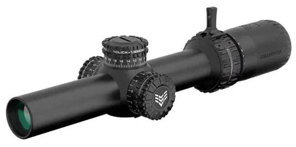 Swampfox Optics ARH16241-GB Arrowhead  Black 1-6x24mm 30mm Tube Guerrilla Dot BDC Green Reticle