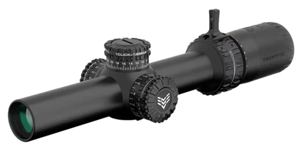 Swampfox Optics ARH16241-GM Arrowhead  Black 1-6x24mm 30mm Tube Guerrilla Dot MOA Green Reticle