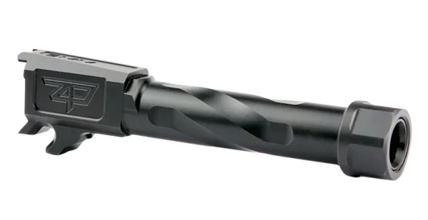 Zaffiri Precision ZP.365BTBN   9mm Fits Sig P365 3.77" Black 416R Stainless Steel
