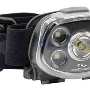 Cyclops CYCHLFXP XP Force 15/350 Lumens Red/Green/White Cree LED Bulb Black