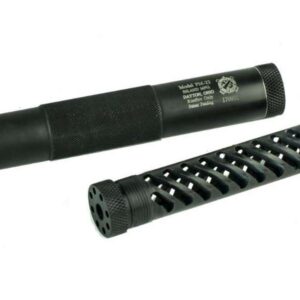 INLAND MFG PM22 .22 CAL SUPPRESSOR BLACK 1/2X28 THREAD POLY CORE