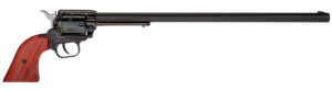 Heritage Mfg RR22B16 Rough Rider  22 LR 6 Shot, 16" Black Steel Barrel, Black Zinc Alloy Frame, Black Cylinder, Cocobolo Grip, Hammer/Thumb Safety, Exposed Hammer