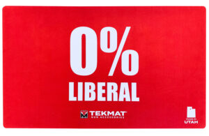 TekMat TEK42LIBERAL Zero Percent Liberal Door Mat Red Rubber 42" Long 0% Liberal
