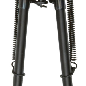 Allen 2188 Bozeman Rifle Bipod Black Aluminum w/Sling Swivel Mount, Rubber Feet & 9-13" Vertical Adjustment