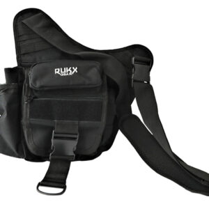 Rukx Gear ATICTSBB Sling Bag  Black 600D Polyester Single Strap