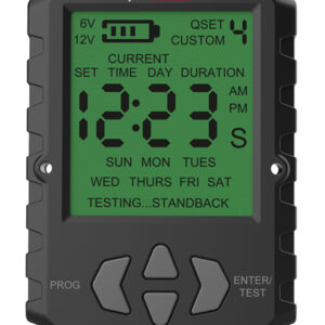 American Hunter AHUTM Universal Digital Timer  6/12 Volt, 1-30 Seconds Feed Rate, 2 Quick/16 Custom Settings