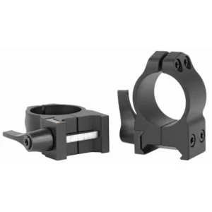WARNE 1" QD STEEL RINGS MATTE MED