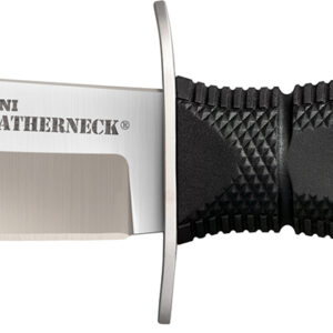 Cold Steel CS39LSAB Leatherneck  Mini 3.50" Fixed Clip Point Plain 8Cr13MoV SS Blade/3.25" Black Contoured Kray-Ex Handle Includes Sheath