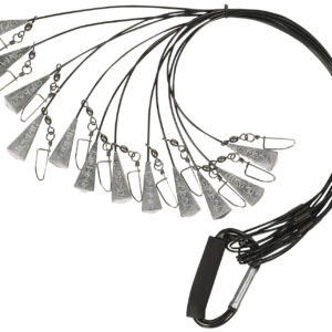 Higdon Outdoors 30323 Battleship Rig  Black 36" Long 12 Pack