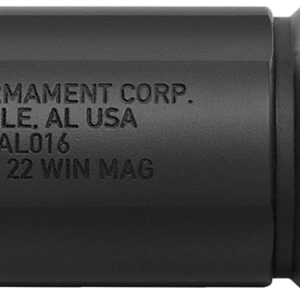 ADVANCED ARMAMENT COMPANY 64283 Halcyon  22 Cal (Rimfire) 1.12" Black Steel Titanium 1/2"x28