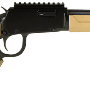 Rossi RL22161STFDE Rio Bravo Tactical 22 LR 10+1 16.50" Polished Black Oxide Steel Threaded Barrel, Picatinny Rail Matte Black Aluminum Receiver, Fixed Flat Dark Earth Synthetic Stock