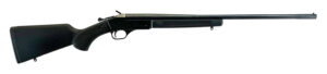 JTS Shotgun J410SSAS028 Lonestrike  Full Size 410 Gauge Break Open 3" 1rd 28" Blued Single Shot Barrel, Drilled & Tapped Receiver, Black Synthetic Stock