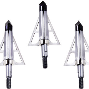 Allen 14694 CX Terminus Broadhead Stainless Steel Blades Silver 3 Pack