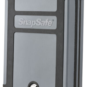 SnapSafe 75212 TrekLite Lock Box XL Key Entry Gray Polycarbonate Holds 1 Handgun