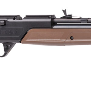 Crosman 760B 760 Pumpmaster Pump Air Rifle 177 18+1 Black Smooth Bore Steel Barrel, Black Receiver, Brown Synthetic Stock, Crossbolt Safety