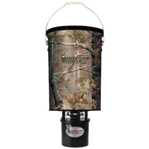 GSM 50 lb Hanging Feeder with E-Kit Camo