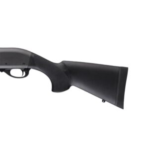 Hogue Shotgun Stock for Remington 870 12 Gauge OverMolded Shotgun Stock - 12" L.O.P. Black