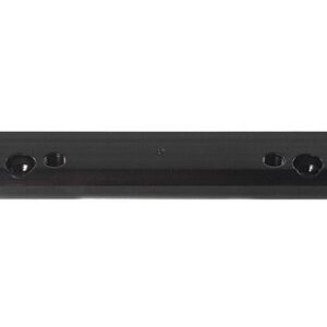 Weaver Detachable Side Mount Aluminum Scope Base - Matte Black - #2 - Krag