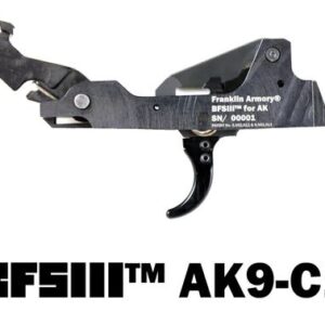 Franklin Armory BFSIII AK9-C1 Binary Firing System III Trigger - For 9mm AK firearms | Curved Trigger
