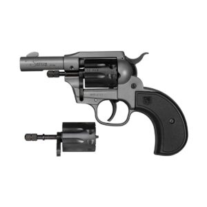 Diamondback Firearms Sidekick Revolver - Dark Grey Cerakote | .22LR / .22Mag | 3" Barrel | 9rd | Birds Head Grip