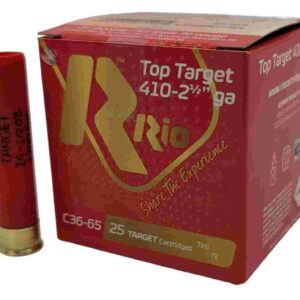 Rio Top Target 14 .410ga Target Load 2.5 inch Shotgun Shells - #8 | 1/2 oz. | 1200 fps | 25rd Box