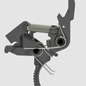 Hiperfire Xtreme 2 Stage MOD-2 Trigger | Curved | 2-Stage | Black