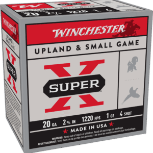 WINCHESTER SPR-X HB GL 20GA 23/4 #4 1OZ 25RD BX 250RD CS