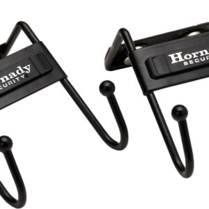 Hornady 95911 Magnetic Safe Hook Metal Black 2 Pack