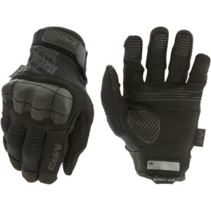 Mechanix Wear MP355012 M-Pact 3  Black Synthetic Leather 2XL Velcro Closure