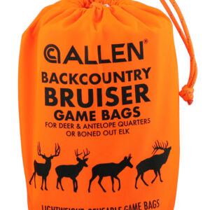 Allen 6591 BackCountry Bruiser Deer Game Bag Set Orange Polyester 4 Bags