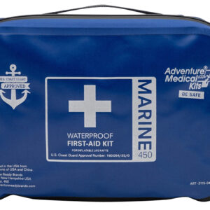 Adventure Medical Kits 01150450 Marine 450 Treats Injuries/Illnesses Dust Proof Waterproof Blue