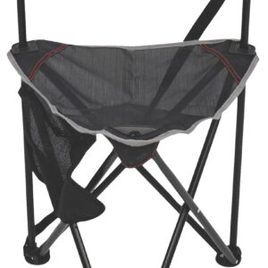 Bog-Pod 1117130 Triple Play  Chair, 3 Legs, Black, Steel Frame, Exterior Pocket