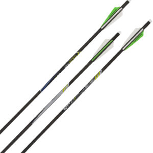 Allen 93120 CX600 Crossbow Bolts Black 20" Carbon Fiber 3 Pack