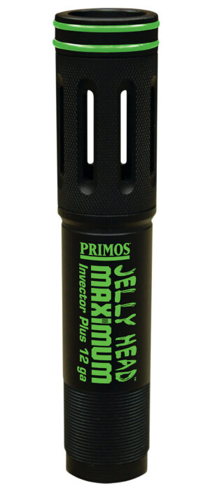 Primos 69402 JellyHead Maximum  Benelli/Beretta Mobil 12 Gauge Turkey Ported Steel Black-T Coating