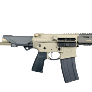 Q SUGAR WEASEL 300BLK SBR 7" W/ BRACE BLK/GRY 1-30RD MAGAZINE