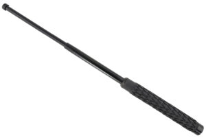 Uzi Accessories IMPEXP21 Civilian Protection Issue 21" Expandable Black HRC 15/16 Steel Black Textured Includes Sheath
