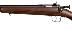 Chipmunk 0001LH Youth  Youth 22 LR 1rd 16.13" Blued Steel Barrel & Receiver, American Walnut Fixed Wood Stock, Left Hand