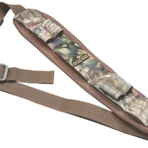Butler Creek 180037 Comfort Stretch Alaskan Magnum Rifle Sling Mossy Oak Break-Up Country Neoprene w/Non-Slip Grippers 20"-46" OAL 2.50" Wide Adjustable Design & Shell Loops