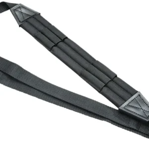 Butler Creek 26972 Ultra Padded Rifle Sling Black Nylon 48" OAL 1" Wide Features 6 Cartridge Loops